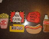 1DZ Movie Night Sugar Cookies