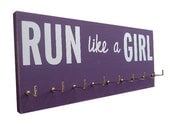 medals holder: run like a girl