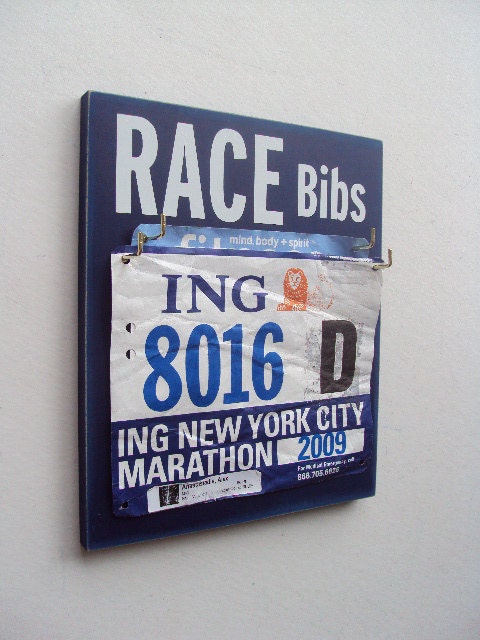 Show your Race Bibs with a Difference : running bibs Hanger