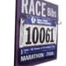 A purple Race Bibs Display will set off your Race Bibs to Perfection