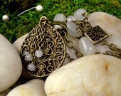 Victorian Ice Necklace 13" - 15" Adjustable