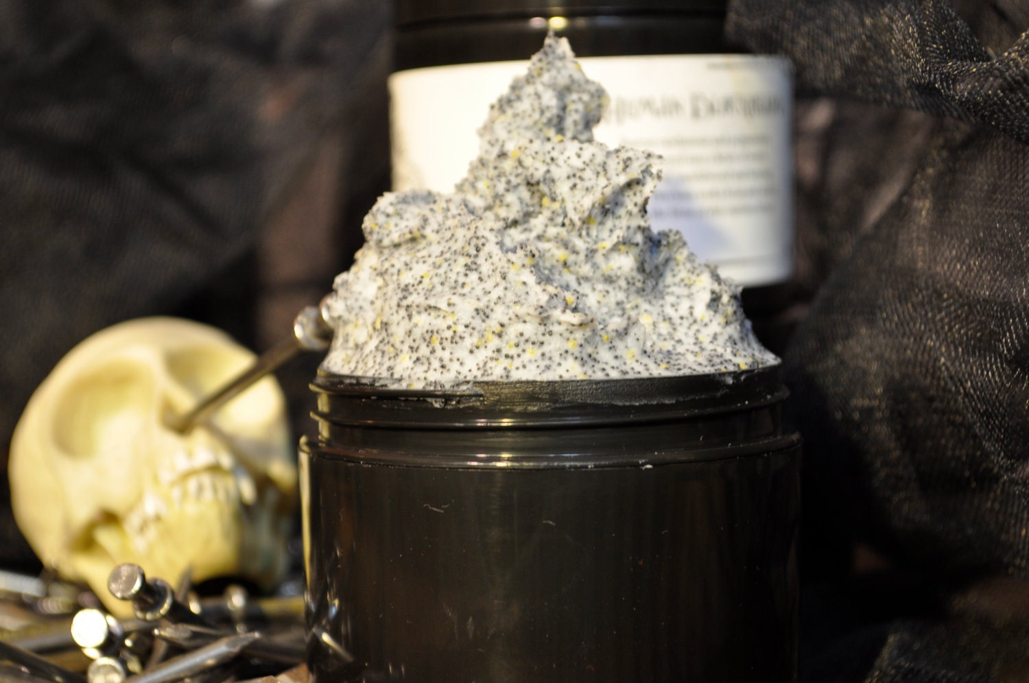 Sample Size Human Blockhead Rosewood Sandalwood Vetiver Sensational Jojoba Body Scrub