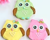 Owl Cookies Favors -  FEATURED