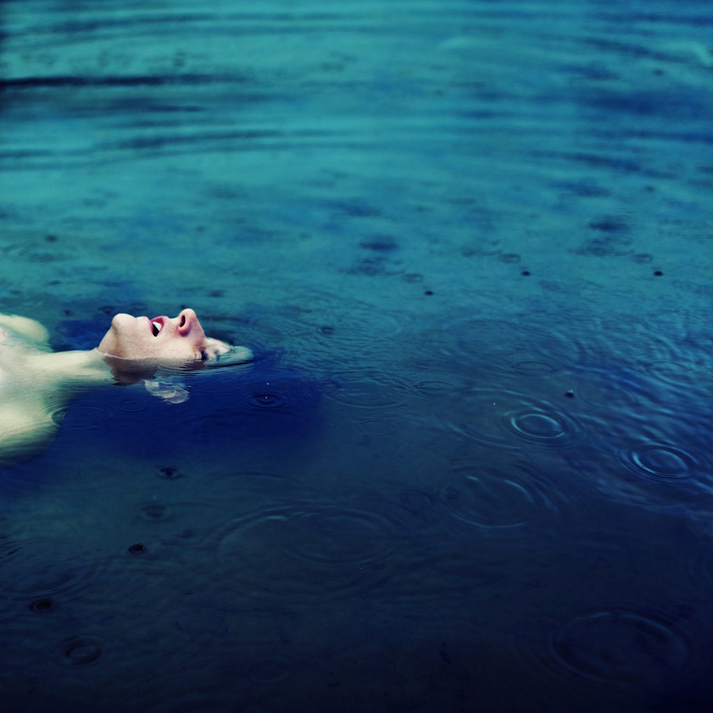 12x12 signed print - alive but barely breathing