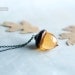 Woodland Amber Acorn Autumn Necklace.Fall jewelry- botanical resin jewelry nature lover gift