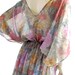 Kaftan Dress in Floral Design Gift for Her Loungewear Wedding Bridal Shower Birthday Valentine Day Anniversary Bridesmaid Robes