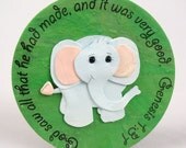 Child's Christmas Ornament - Elephant Ornament