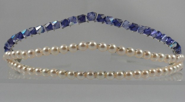 Amelie bridal tiara hair accessory for weddings