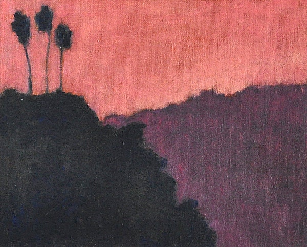 Pink Sky Painting