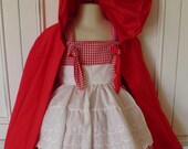 Little Red Riding Hood Boutique Costume Size 2T 3T 4T 5 6