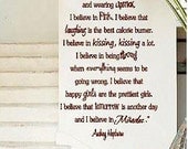Audrey Hepburn- Manicures-- Vinyl Lettering wall words quotes graphics decals Art Home decor itswritteninvinyl