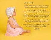 Dear God-faith-Vinyl Lettering wall words graphics Home decor itswritteninvinyl