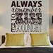 Always remember to kiss me goodnight- Subway Vinyl Lettering wall words graphics Home decor itswritteninvinyl