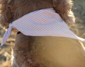 Striped Flannel Scarf for your Pup