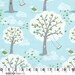 Backyard Baby and Minky Fabric Bundle in Windy Day, Complete Kit to Make a Baby Blanket, PDF Pattern Included