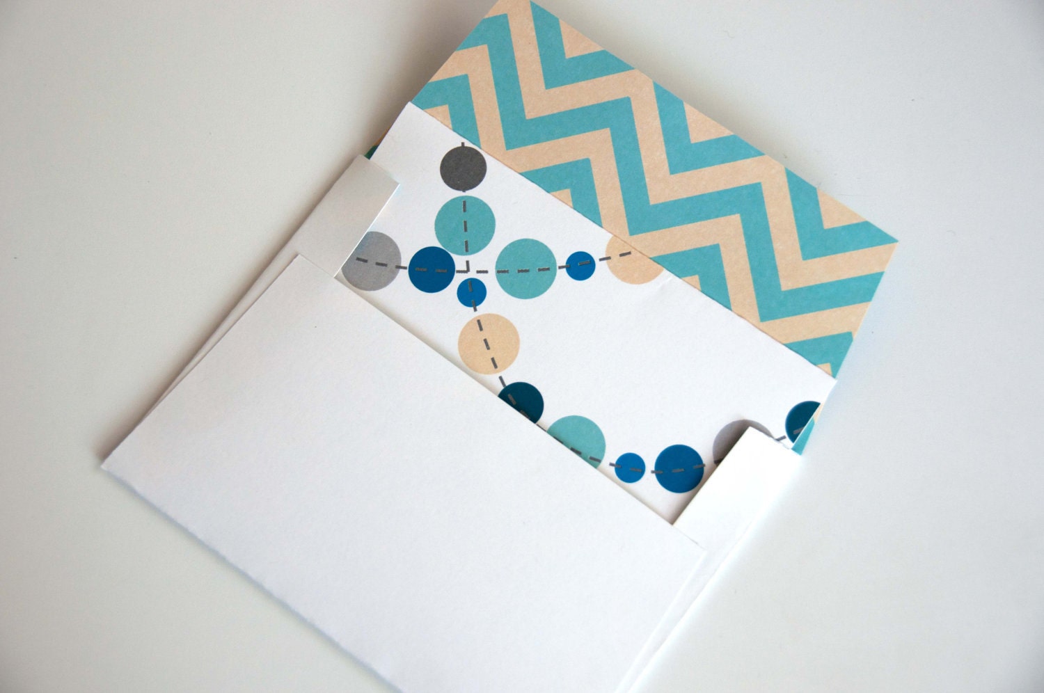 Baby Shower Invitation Boy: Aqua Blue Grey Chevron Dot Party Invite (Customizable Text) (INSTANT DOWNLOAD)
