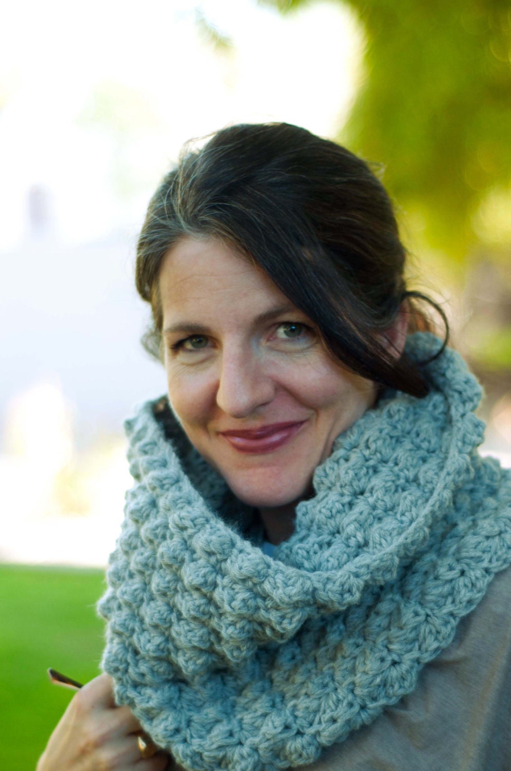 Cowl Crochet Pattern: Sedge Stitch Cowl and Maxi Cowl (PDF DOWNLOAD)