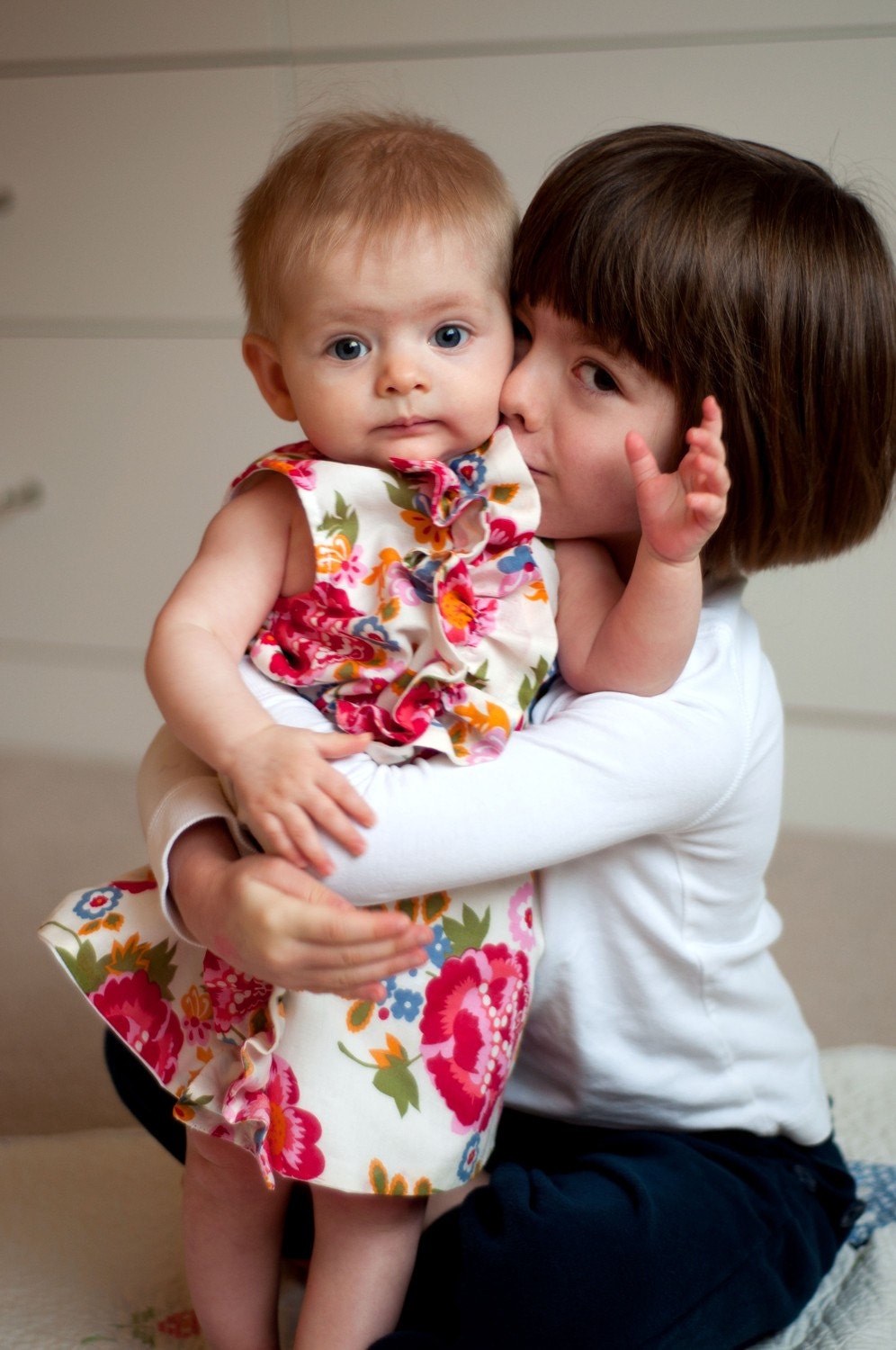 Baby Dress Pattern: Ruffled Chemise (PDF INSTANT DOWNLOAD)
