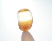 Sea Glass Amber striped Multi End Of Day , from Seaham, UK - E0600
