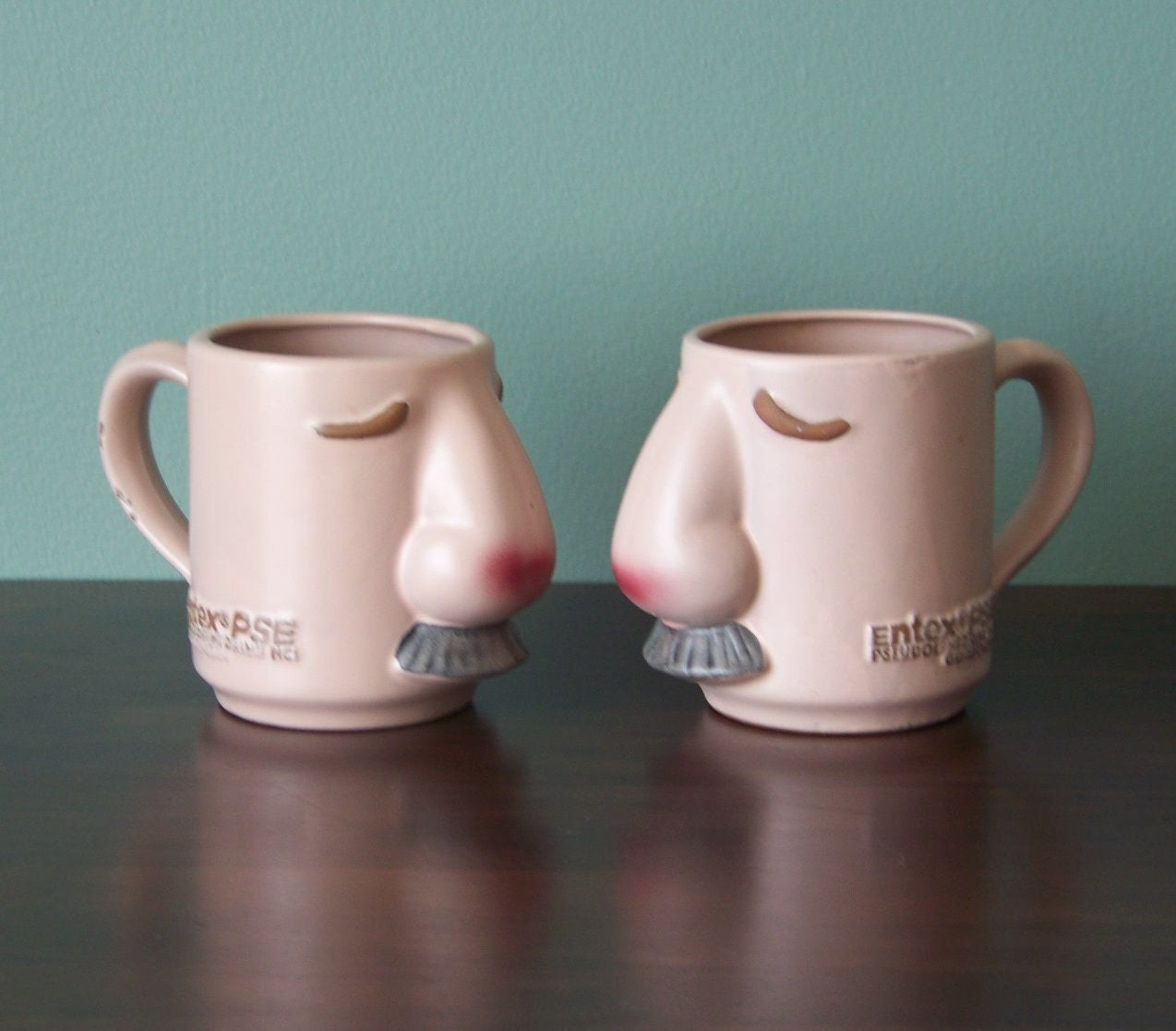Vintage Mustache Coffee Mugs