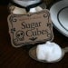 Sugar Cube Skulls - 2 Mini Apothecary Jars of Eight Skulls