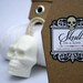 Skull-On-A-Rope - Skull Soap On A Rope Fabric Lined Coffin