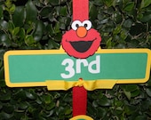 Sesame Street Party Sign with Elmo