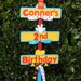 Mickey Mouse Party Sign