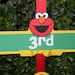 Sesame Street Party Sign with Elmo
