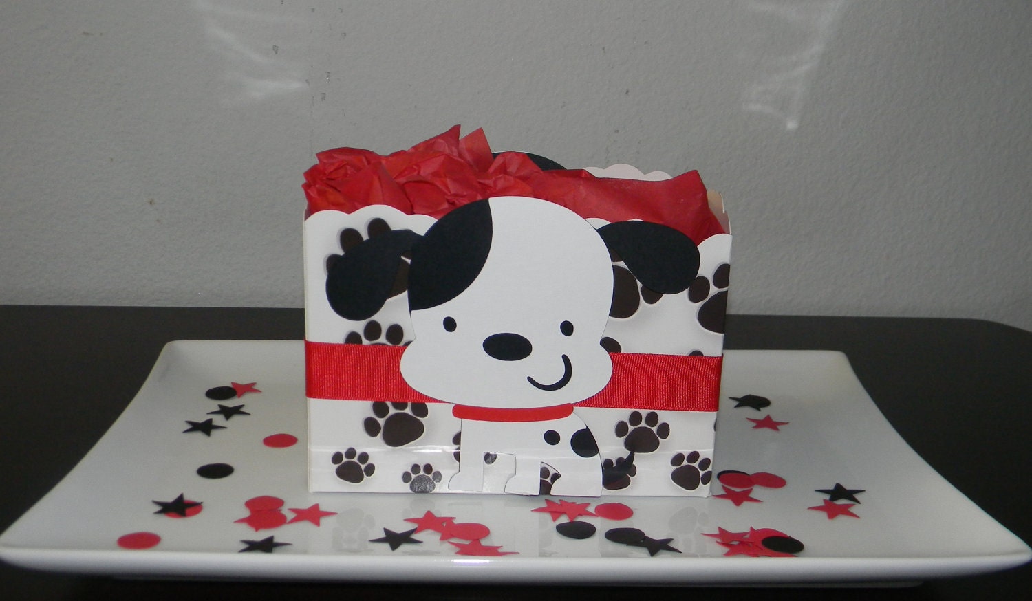 Puppy/Dog Centerpiece/Balloon Base - Boys