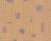 Collage Papers Scrapbook Sheet Oatmeal Color Purple Bugs 18x24 Sheets in Beetle Weavers Design