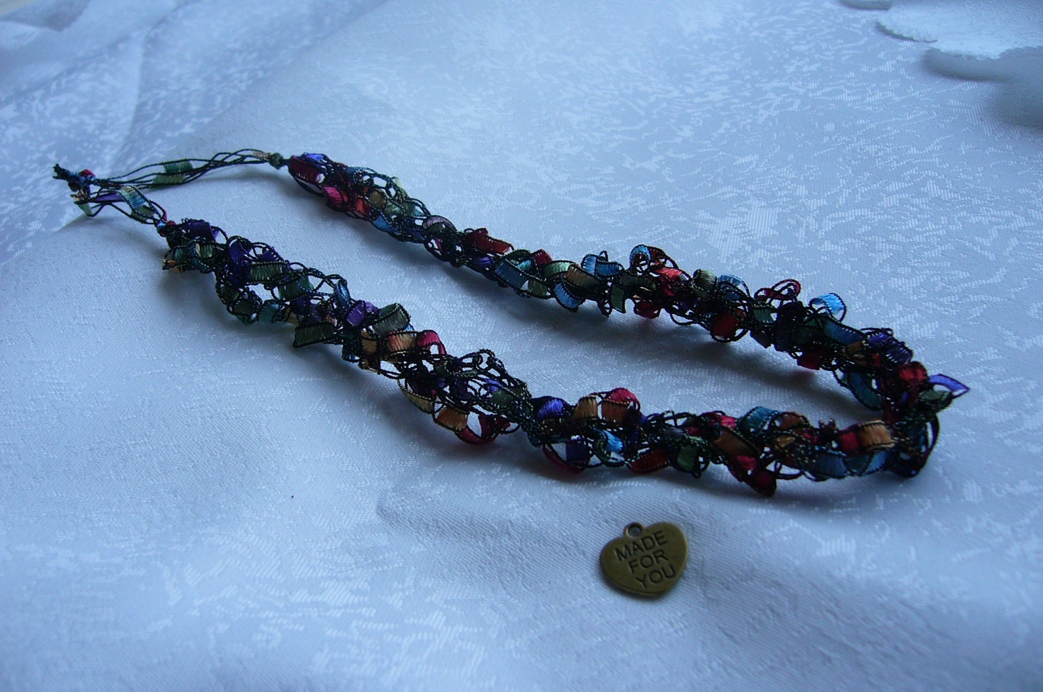 Crochet necklace