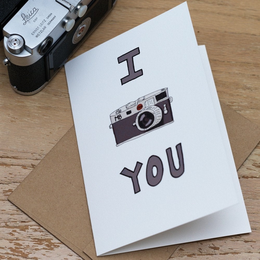 I Leica You Card
