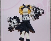BYU Brigham Young Custom CHEERLEADER Hair Clip Bows