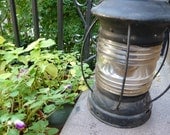 Antique Metal Ship Lantern
