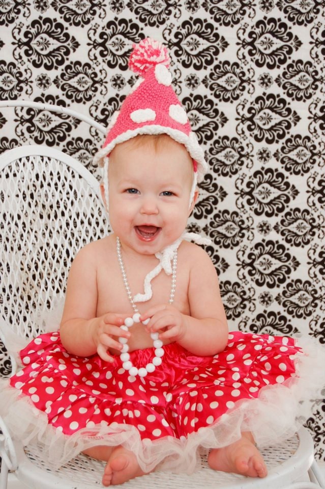 Customized Crochet Birthday Hat