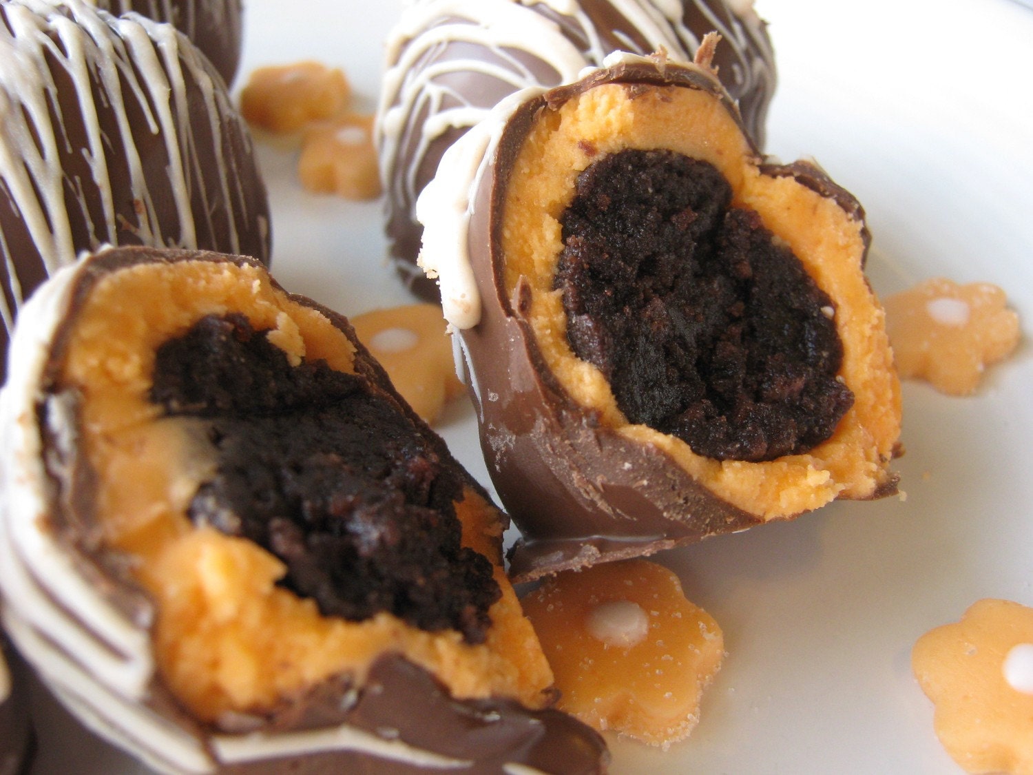 Orange You Cuckoo for Cocoa  -  Brownie Balls - 6
