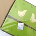 Love birds Wall clock- birds on a branch green and pink clock  -unique gift- canvas clock- Decorative  hand painted Square clock