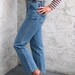Early 90s VERSACE Tapered High Waist Jeans, 28x27