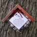 Bird Nesting Fiber Kit with Copper Roof - Filled with Llama and Alpaca Fiber