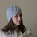 Grey Winter Crochet Hat for Women (Adult Beanie Super Soft lightweight)