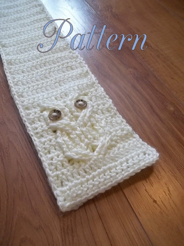 Its a Hoot, An Owl Scarf Crochet Pattern, child and adult sizes.