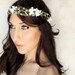 Sakura & Pip Berry Vine, Flower Crown, White, Woodland Wedding Tiara, Bridal Hair Wreath, head wreath, fairy - TIA -