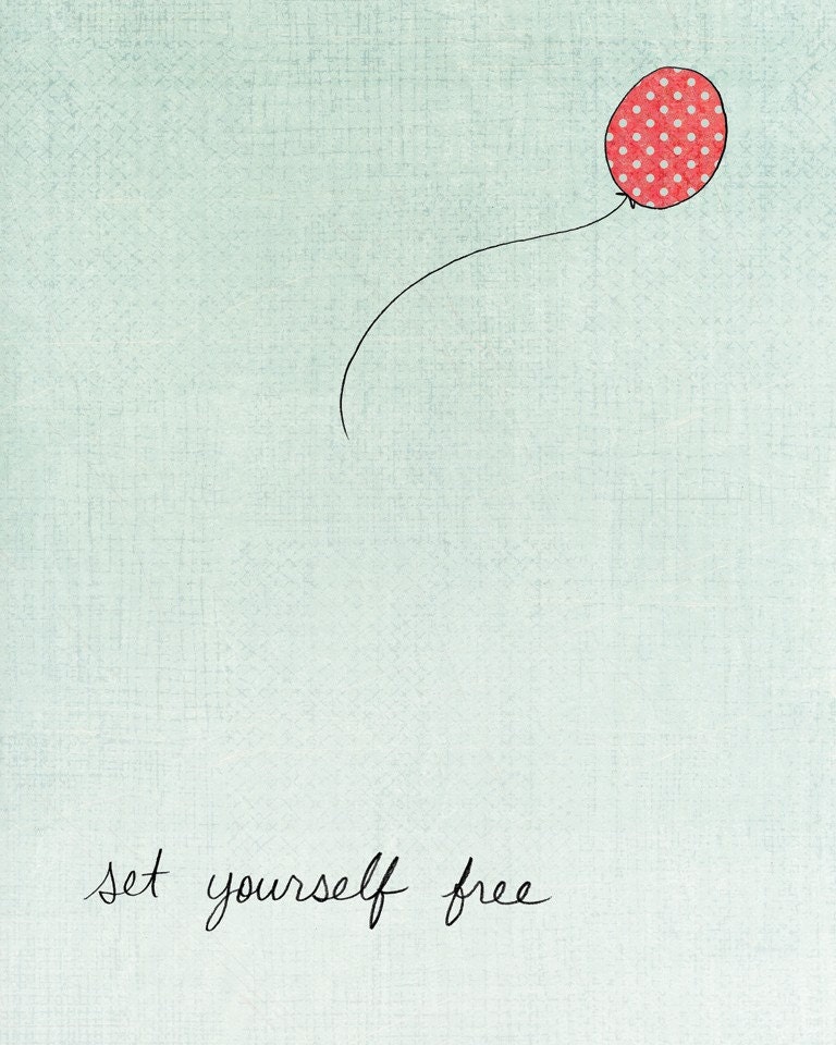 Set Yourself Free Art Print 8x10