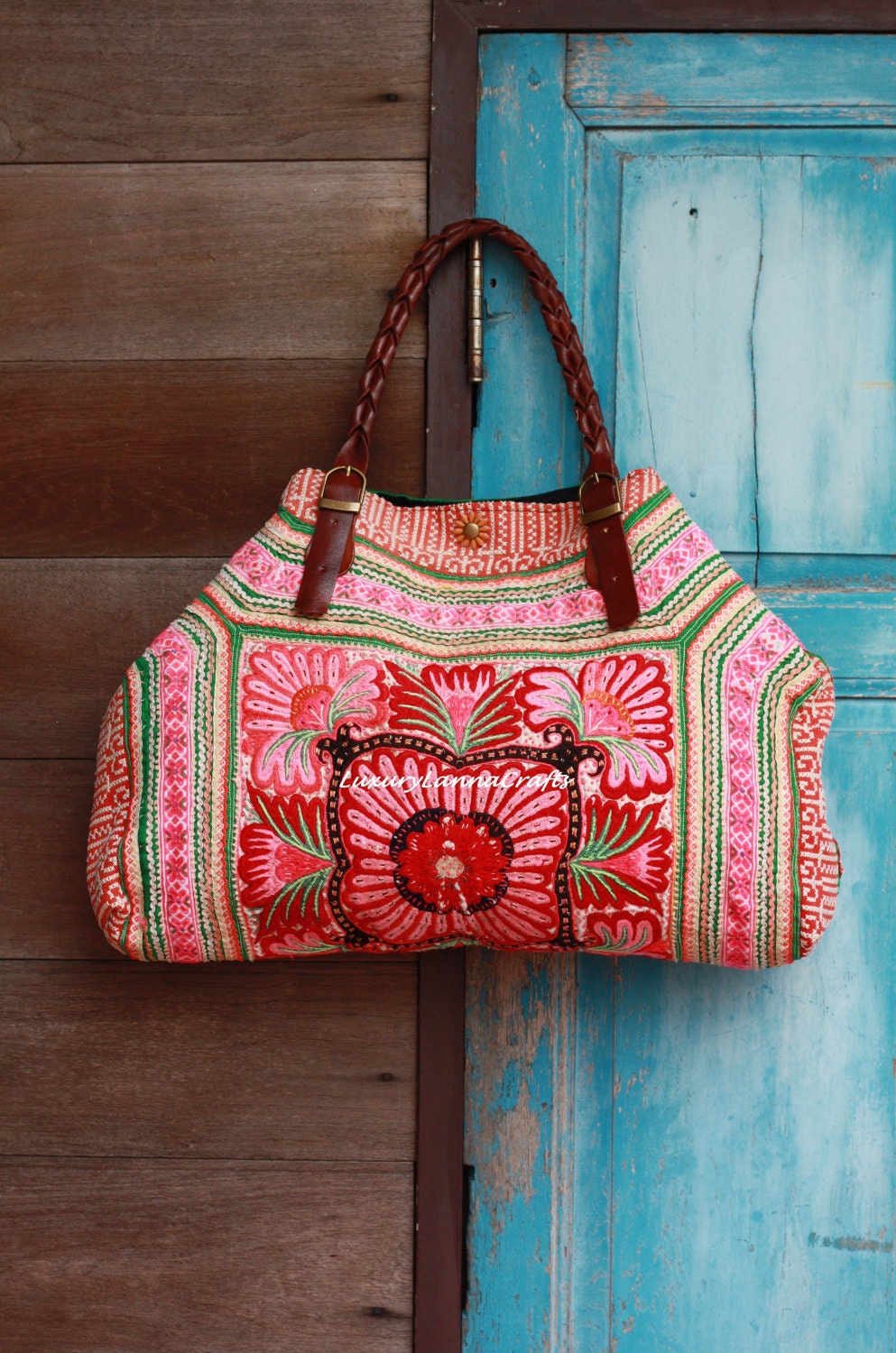 Luxury Tribal Ethnic Tote Bag L216-L1  SALE 99 DOLLARS
