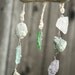 Sea Glass, Ocean Tumbled Rock and Sea Shell Mobile