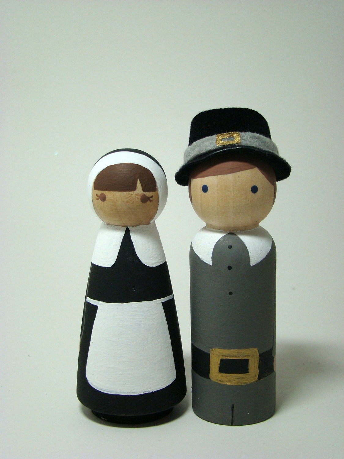 Giving Thanks Wood Peg People/Dolls