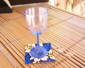 Coasters, Hawaiian Print Fabric - Recycled