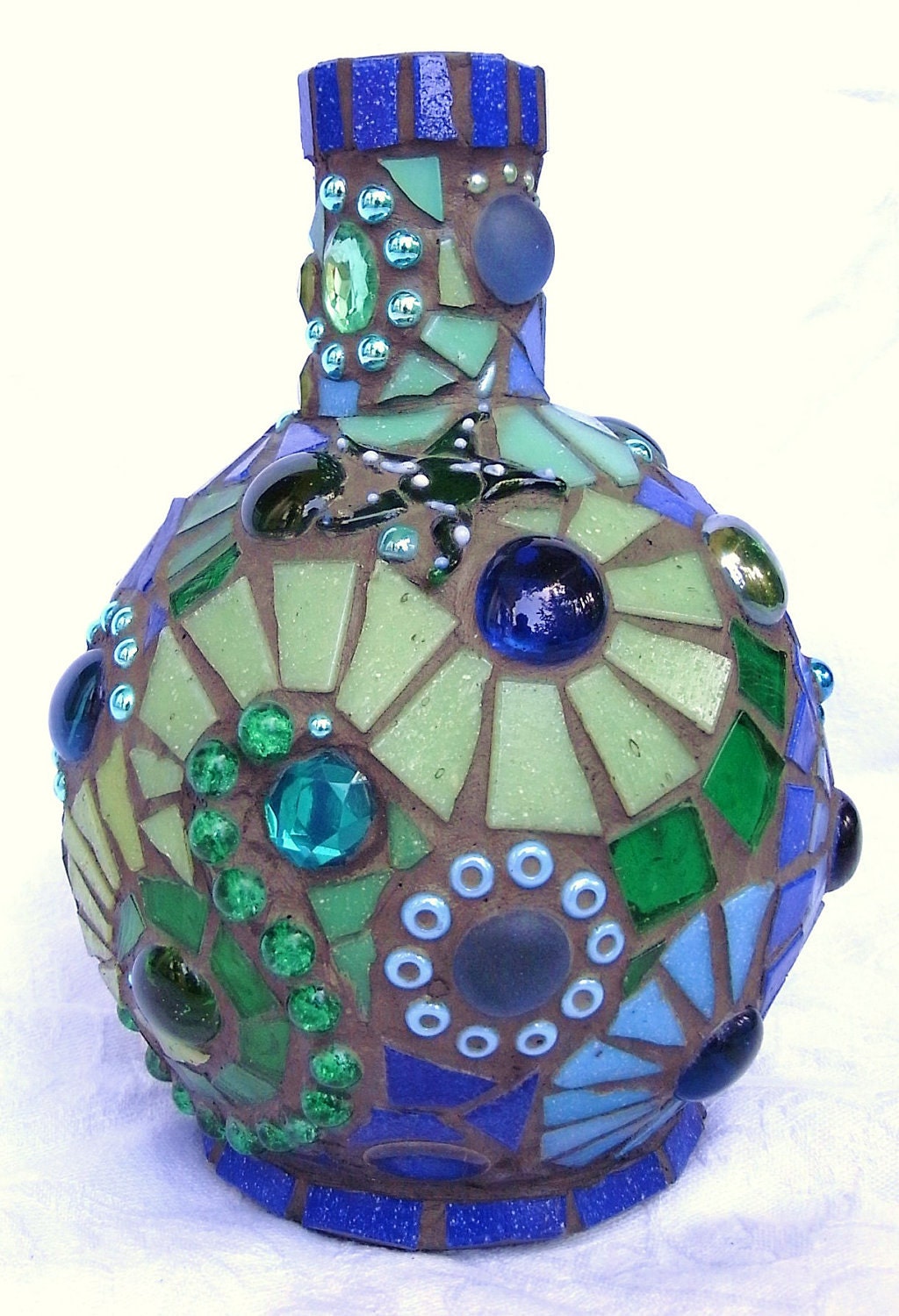 Poseidon's Bottle Mosaic