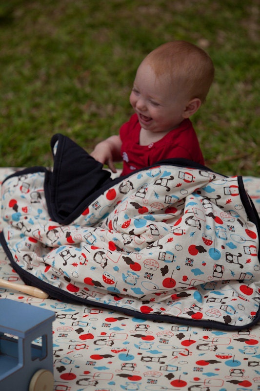 Mezoome Baby Blanket with Lining